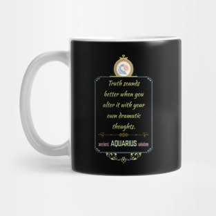 Funny quotes of the star signs: Aquarius Mug